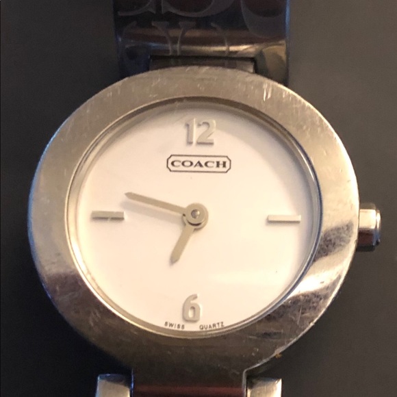 Coach Stainless Steel Bangle Bracelet Watch - Picture 7 of 7